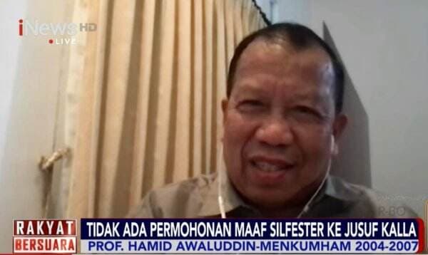 Dibongkar Eks Menkumham, Silfester Matutina Ternyata Tak Pernah Minta Maaf ke JK Dibongkar Eks Menkumham, Silfester Matutina Ternyata Tak Pernah Minta Maaf ke JK