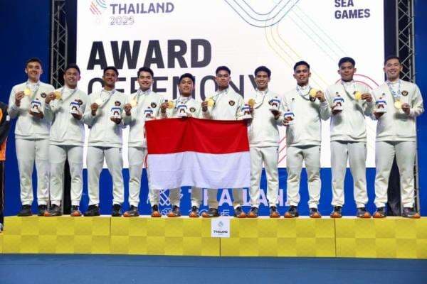 Klasemen Sementara Perolehan Medali SEA Games 2025, Kamis 18 Desember 2025 Pukul 07.00 WIB: Sabet 72 Emas, Kontingen Indonesia Dekati Target! Klasemen Sementara Perolehan Medali SEA Games 2025, Kamis 18 Desember 2025 Pukul 07.00 WIB: Sabet 72 Emas, Kontingen Indonesia Dekati Target!