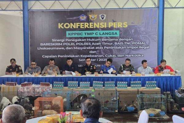 Bea Cukai Gagalkan Penyelundupan Barang Impor dan Jutaan Rokok Ilegal di Aceh Bea Cukai Gagalkan Penyelundupan Barang Impor dan Jutaan Rokok Ilegal di Aceh