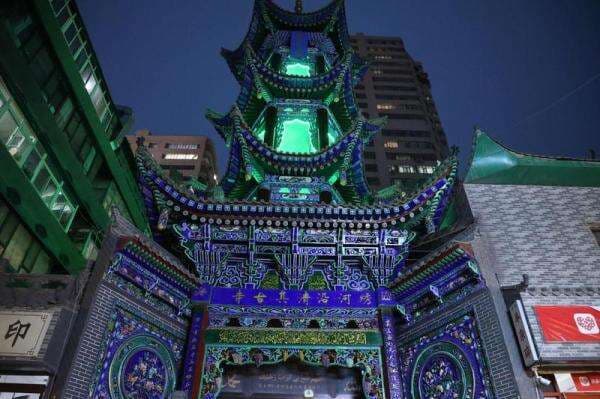 Beragam Aktivitas di Masjid Xiuheyan saat Bulan Suci Ramadan di Lanzhou China Barat Laut Beragam Aktivitas di Masjid Xiuheyan saat Bulan Suci Ramadan di Lanzhou China Barat Laut