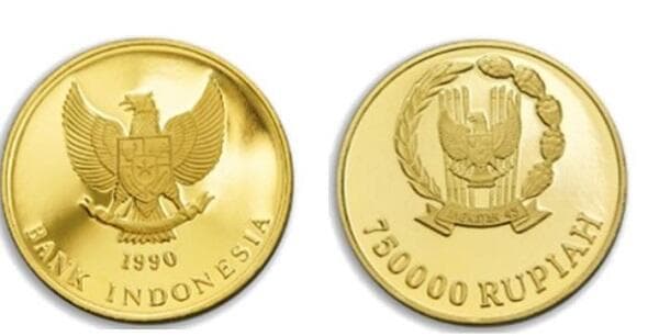 Berikut Daftar Uang Koin Indonesia yang Mengandung Emas