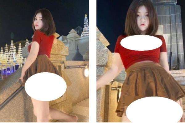 Berpose Seksi di Depan Patung Raja Rama I, Model Thailand Terancam Dipenjara Berpose Seksi di Depan Patung Raja Rama I, Model Thailand Terancam Dipenjara