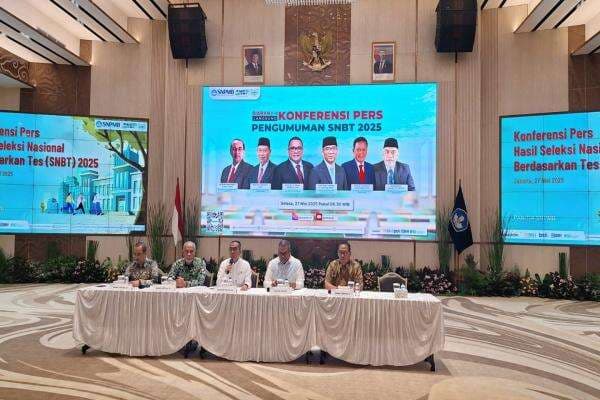 Besok Pengumuman SNBT 2025, 607.555 Peserta Dinyatakan Gagal Lulus Besok Pengumuman SNBT 2025, 607.555 Peserta Dinyatakan Gagal Lulus