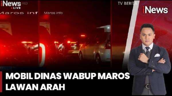 Viral Mobil Dinas Wakil Bupati Maros Lawan Arah, Picu Perdebatan Etika Pejabat Viral Mobil Dinas Wakil Bupati Maros Lawan Arah, Picu Perdebatan Etika Pejabat