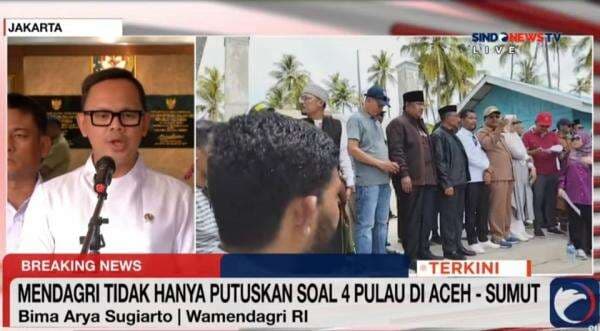 Bima Arya Sebut Kepmendagri Nomor 300.2.2-2138 Tahun 2025 Bukan Cuma 4 Pulau: Ada 4.000 Lebih Lampiran Bima Arya Sebut Kepmendagri Nomor 300.2.2-2138 Tahun 2025 Bukan Cuma 4 Pulau: Ada 4.000 Lebih Lampiran