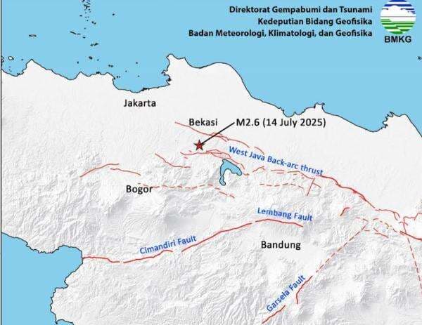 Gempa di Bekasi Dipicu West Java Back-Arc Thrust, Apa Itu? Gempa di Bekasi Dipicu West Java Back-Arc Thrust, Apa Itu?
