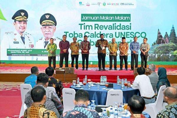 Revalidasi Geopark Kaldera Toba Berakhir, Bobby Nasution Optimistis Dapat Kartu Hijau Revalidasi Geopark Kaldera Toba Berakhir, Bobby Nasution Optimistis Dapat Kartu Hijau
