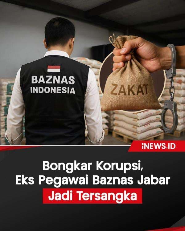 Infografis Bongkar Korupsi, Eks Pegawai Baznas Jabar Jadi Tersangka Infografis Bongkar Korupsi, Eks Pegawai Baznas Jabar Jadi Tersangka