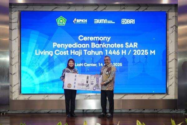 BRI Kembali Ditunjuk sebagai Penyedia Banknotes untuk Living Cost Jemaah Haji 2025 BRI Kembali Ditunjuk sebagai Penyedia Banknotes untuk Living Cost Jemaah Haji 2025