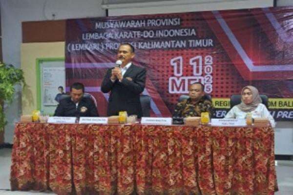 Buka Musprov di Kaltim, Ketum PB Lemkari: Prestasi Olah Raga Butuh Sinergi Antarlembaga Buka Musprov di Kaltim, Ketum PB Lemkari: Prestasi Olah Raga Butuh Sinergi Antarlembaga