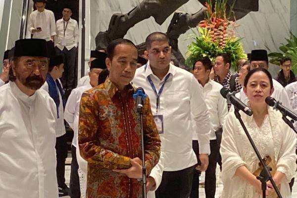 Buka Puasa Bersama, Jokowi dan Surya Paloh Kompak Tanya RUU TNI ke Puan Buka Puasa Bersama, Jokowi dan Surya Paloh Kompak Tanya RUU TNI ke Puan