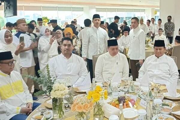 Bukber di DPP Golkar, Prabowo-Gibran Semeja dengan Airlangga hingga Akbar Tandjung