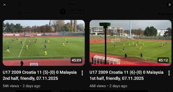 Timnas Malaysia U-17 Dihajar Kroasia 0-11 saat Timnas Indonesia U-17 Kalahkan Honduras 2-1 di Piala Dunia U-17 2025! Timnas Malaysia U-17 Dihajar Kroasia 0-11 saat Timnas Indonesia U-17 Kalahkan Honduras 2-1 di Piala Dunia U-17 2025!