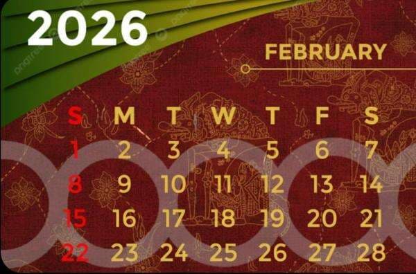 Fenomena Langka MiracleIn di Februari 2026, Formasi Kalender Hanya Terjadi 823 Tahun Sekali Fenomena Langka MiracleIn di Februari 2026, Formasi Kalender Hanya Terjadi 823 Tahun Sekali