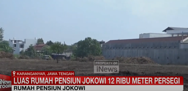 Rumah Pensiun Jokowi di Karanganyar dengan Luas 1,2 Ha, Harga Tanah Tembus Rp120 Miliar Rumah Pensiun Jokowi di Karanganyar dengan Luas 1,2 Ha, Harga Tanah Tembus Rp120 Miliar