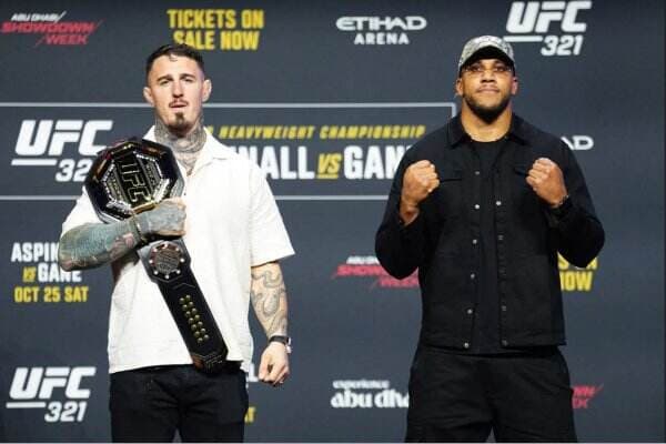 Tom Aspinall Kena Mental di Konferensi Pers UFC Paris, Ciryl Gane Disambut Bak Raja Tom Aspinall Kena Mental di Konferensi Pers UFC Paris, Ciryl Gane Disambut Bak Raja
