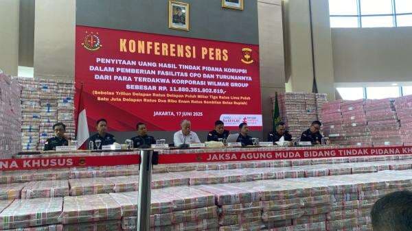 Kejagung Sita Uang Rp11,8 Triliun di Kasus Korupsi Ekspor CPO, Wilmar Buka Suara: Itu Dana Jaminan! Kejagung Sita Uang Rp11,8 Triliun di Kasus Korupsi Ekspor CPO, Wilmar Buka Suara: Itu Dana Jaminan!