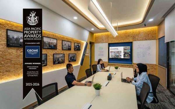 Lima Tahun Berturut-turut, Kantor Pusat Arkadia Works Sabet Penghargaan Internasional Bergengsi Lima Tahun Berturut-turut, Kantor Pusat Arkadia Works Sabet Penghargaan Internasional Bergengsi