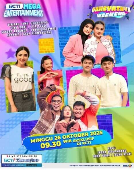 Saksikan Keseruan Dahsyatnya Weekend Bersama Hermansyah Family, Karamoy Twins dan Youbi Sister! Saksikan Keseruan Dahsyatnya Weekend Bersama Hermansyah Family, Karamoy Twins dan Youbi Sister!