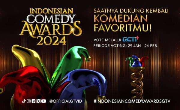 Cara <i>Ngevote</i> Komedian Favoritmu di Indonesian Comedy Awards 2024 Cara <i>Ngevote</i> Komedian Favoritmu di Indonesian Comedy Awards 2024
