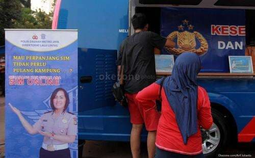 Catat! Berikut Lokasi Pelayanan SIM Keliling di Jakarta Hari Ini