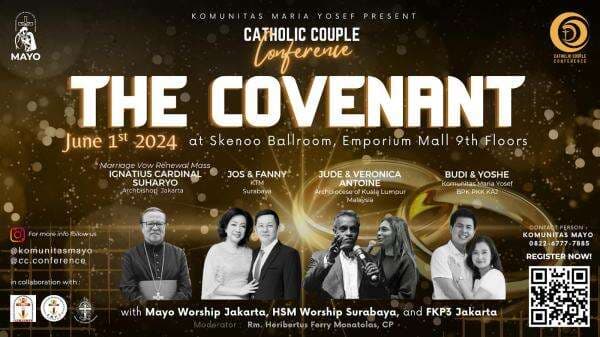 Catholic Couple Conference 2024 -Menguatkan Sakramen Perkawinan Bersama Komunitas Mayo Catholic Couple Conference 2024 -Menguatkan Sakramen Perkawinan Bersama Komunitas Mayo