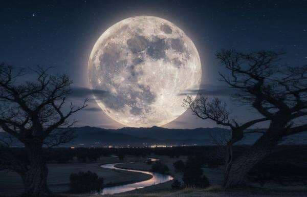 Alasan Bulan Membesar saat Terjadi Fenomena Alam Supermoon Alasan Bulan Membesar saat Terjadi Fenomena Alam Supermoon