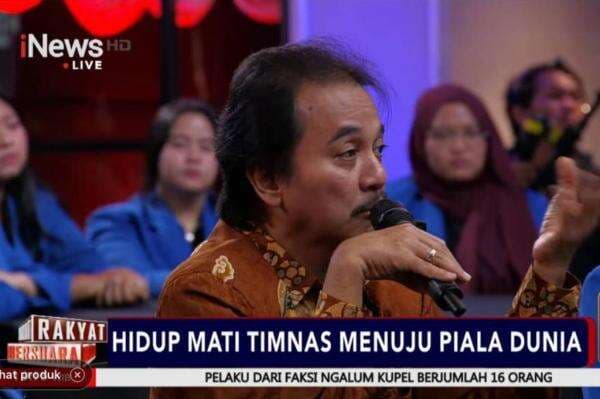 Soal Wasit Asal Kuwait, Roy Suryo Dorong Ketum PSSI Main Politik Bola Lobi AFC Soal Wasit Asal Kuwait, Roy Suryo Dorong Ketum PSSI Main Politik Bola Lobi AFC