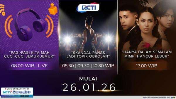 RCTI Beda Resmi Dimulai: Trans formasi Besar untuk Era Hiburan Baru RCTI Beda Resmi Dimulai: Trans formasi Besar untuk Era Hiburan Baru