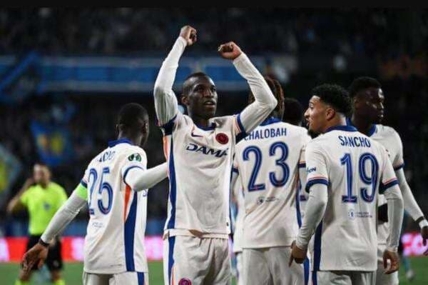 Hasil Confrence League: Chelsea Pesta Gol di Markas Djurgarden, Real Betis Menang Tipis atas Fiorentina Hasil Confrence League: Chelsea Pesta Gol di Markas Djurgarden, Real Betis Menang Tipis atas Fiorentina