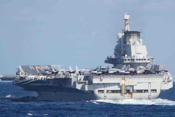 China Kerahkan Kapal Induk dan 4 Kapal Perang ke Laut China Timur, Jepang Lesatkan Jet-jet Tempur China Kerahkan Kapal Induk dan 4 Kapal Perang ke Laut China Timur, Jepang Lesatkan Jet-jet Tempur