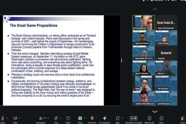 CIRes-LPPSP FISIP UI Gelar Diskusi Bahas Perkembangan Konflik Israel-AS-Iran CIRes-LPPSP FISIP UI Gelar Diskusi Bahas Perkembangan Konflik Israel-AS-Iran