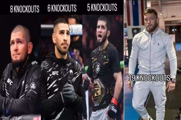 Conor McGregor Sindir Rekor KO Khabib Nurmagomedov, Islam Makhachev, dan Ilia Topuria Conor McGregor Sindir Rekor KO Khabib Nurmagomedov, Islam Makhachev, dan Ilia Topuria