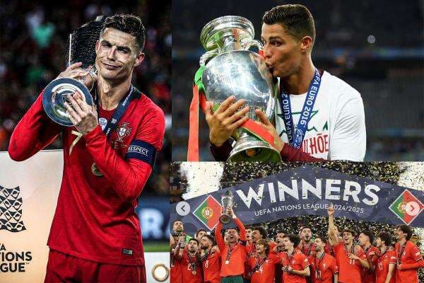Cristiano Ronaldo dan 3 Trofi Major Bersama Timnas Portugal Cristiano Ronaldo dan 3 Trofi Major Bersama Timnas Portugal
