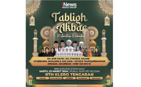 Yuk, Meriahkan Konser Ngabuburit dan Tabligh Akbar Nikmatnya Ramadan di RTH Klero Tengaran Yuk, Meriahkan Konser Ngabuburit dan Tabligh Akbar Nikmatnya Ramadan di RTH Klero Tengaran