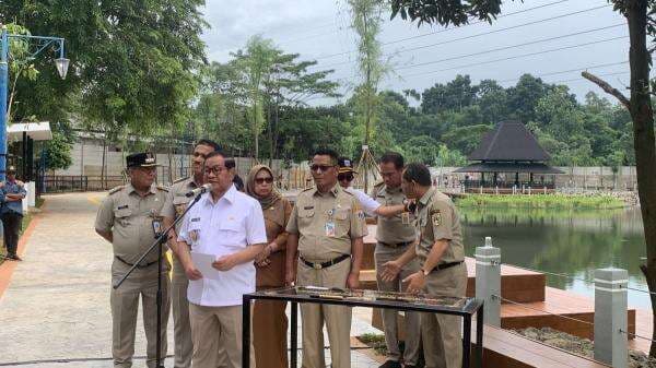 Diresmikan Pramono, Embung Lapangan Merah Diklaim Dapat Kurangi Banjir di 3 RW Jagakarsa Diresmikan Pramono, Embung Lapangan Merah Diklaim Dapat Kurangi Banjir di 3 RW Jagakarsa