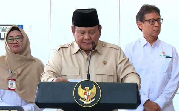 Prabowo Resmikan RSUD KH M Thohir: Tak Boleh Ada Penyelewengan dan Korupsi! Prabowo Resmikan RSUD KH M Thohir: Tak Boleh Ada Penyelewengan dan Korupsi!