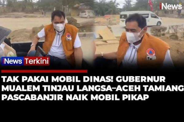 Tak Pakai Mobil Dinas, Gubernur Mualem Tinjau Jalur Langsa-Aceh Tamiang Naik Pikap Tak Pakai Mobil Dinas, Gubernur Mualem Tinjau Jalur Langsa-Aceh Tamiang Naik Pikap