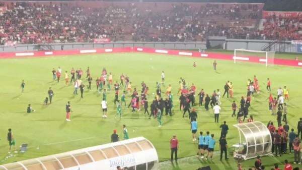 Final Liga Kampung di Gianyar Ricuh, Pemain Adu Jotos Final Liga Kampung di Gianyar Ricuh, Pemain Adu Jotos