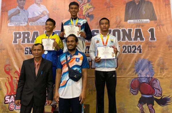 Petinju Bangka Barat Raih Emas Pra Popnas 2024 Petinju Bangka Barat Raih Emas Pra Popnas 2024