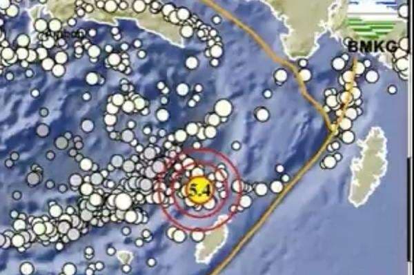 Gempa Hari Ini M 5,4 Guncang Tanimbar Maluku, Tidak Berpotensi Tsunami Gempa Hari Ini M 5,4 Guncang Tanimbar Maluku, Tidak Berpotensi Tsunami