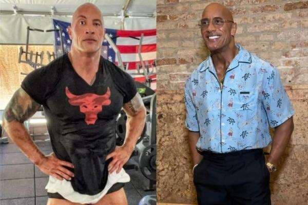 Penampilan Terbaru The Rock Bikin Kaget, Turun 28 Kg Tubuhnya Makin Kurus Penampilan Terbaru The Rock Bikin Kaget, Turun 28 Kg Tubuhnya Makin Kurus
