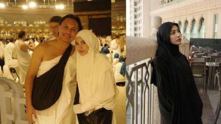 Netizen: Beautiful Ukhti, Mahalini Pakai Hijab saat Umrah Netizen: Beautiful Ukhti, Mahalini Pakai Hijab saat Umrah