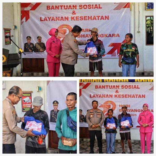 Jelang Hari Bhayangkara ke-79, Polresta Palangka Raya Salurkan 253 Paket Bansos Bagi Masyarakat Jelang Hari Bhayangkara ke-79, Polresta Palangka Raya Salurkan 253 Paket Bansos Bagi Masyarakat