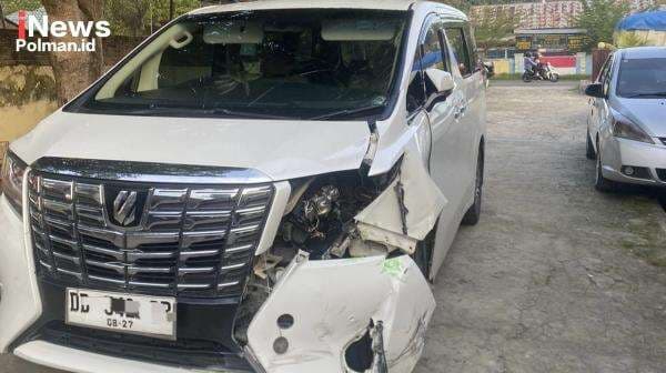 Mobil Alphard Ditumpangi Wabup Mamuju Tabrak Motor di Polman, Pengendara Tewas di Tempat Mobil Alphard Ditumpangi Wabup Mamuju Tabrak Motor di Polman, Pengendara Tewas di Tempat