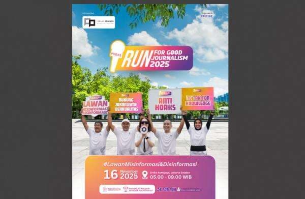 Gaungkan Jurnalisme Berkualitas, Forum Pemred Gelar Run For Good Journalism 2025 Gaungkan Jurnalisme Berkualitas, Forum Pemred Gelar Run For Good Journalism 2025