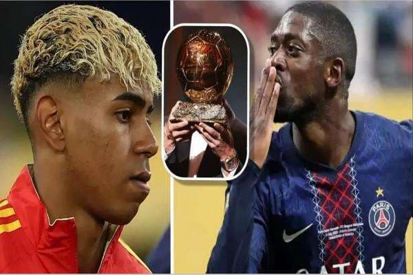 Daftar 30 Nominasi Ballon d'Or 2025: Dembele Teratas, McTominay dan Palmer Terlupakan! Daftar 30 Nominasi Ballon d'Or 2025: Dembele Teratas, McTominay dan Palmer Terlupakan!