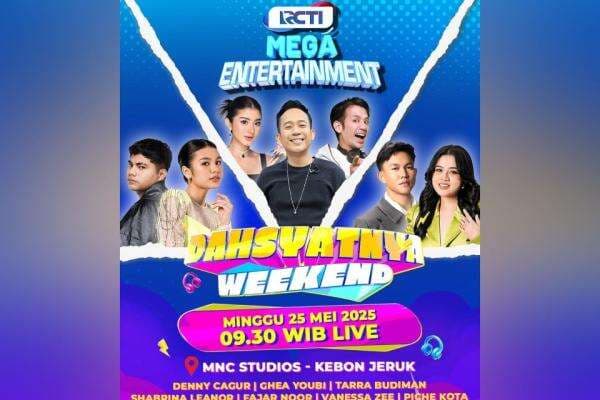 Dahsyatnya Weekend Tampil Lebih Segar dengan Format Baru dan Host Seru! Dahsyatnya Weekend Tampil Lebih Segar dengan Format Baru dan Host Seru!