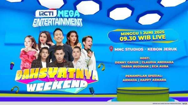 Armada dan Happy Asmara Seru-Seruan Bareng di Dahsyatnya Weekend Armada dan Happy Asmara Seru-Seruan Bareng di Dahsyatnya Weekend