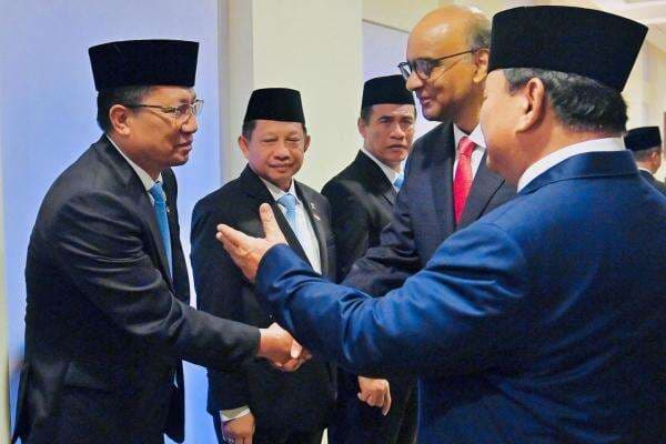 Dampingi Prabowo, Menteri Hukum: Hargai Komitmen Singapura terkait Perjanjian Ekstradisi Dampingi Prabowo, Menteri Hukum: Hargai Komitmen Singapura terkait Perjanjian Ekstradisi